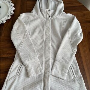 The North Face Light Gray Fleece Jacket